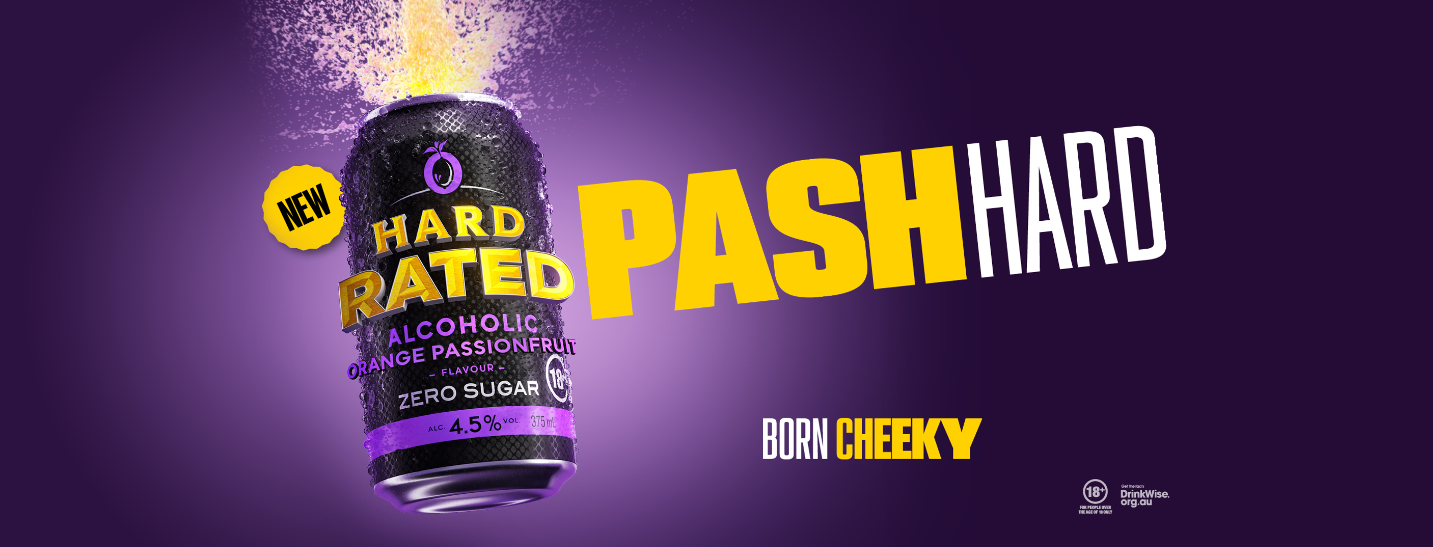 #Hard Rated Alcoholic Orange Passionfruit