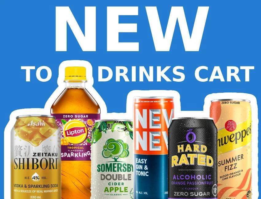 #New to Drinks Cart
