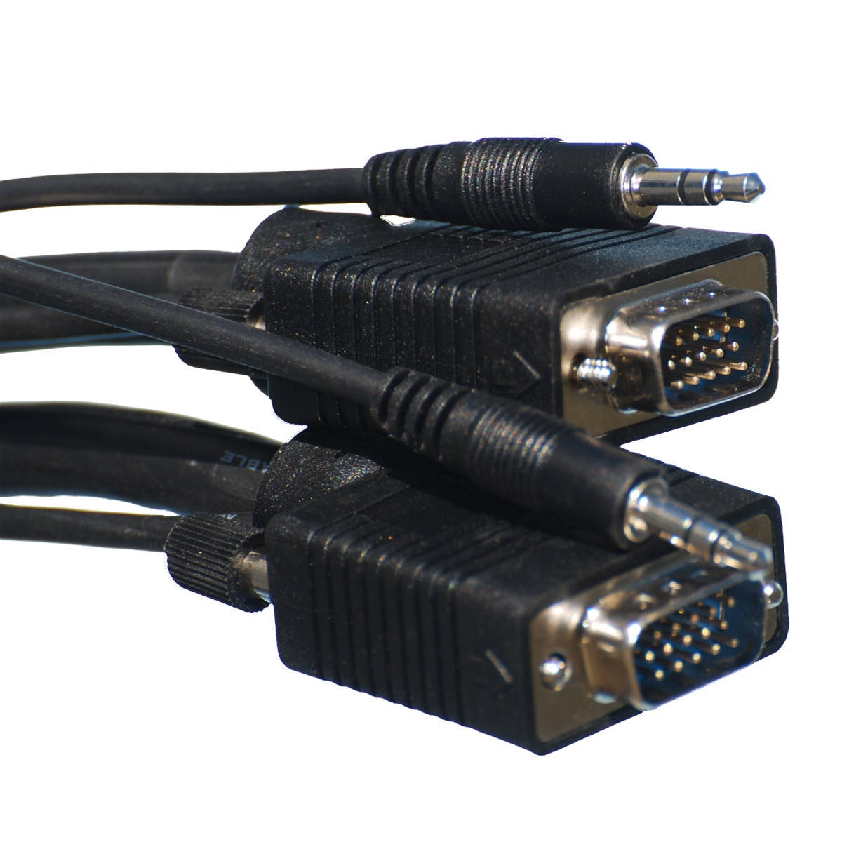 Does VGA carry audio With these SVGA Cables, it can!