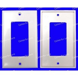 PowerBridge« Decora Wall Plate, Single Gang