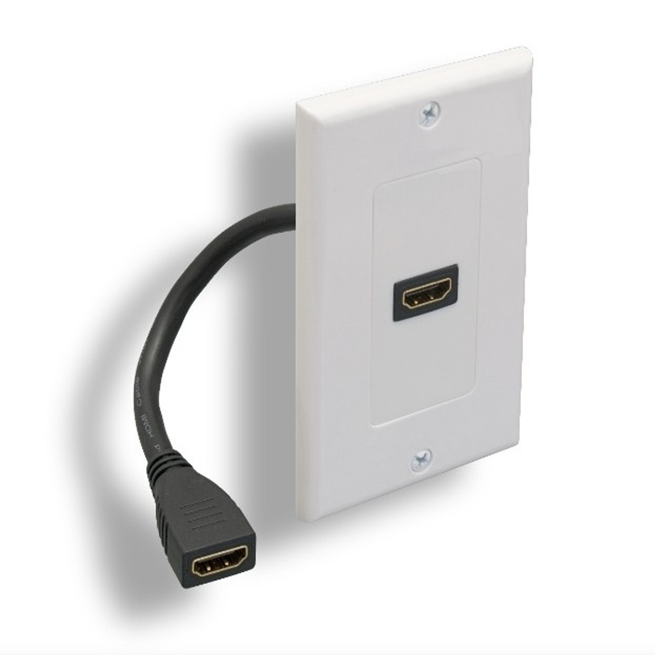 Single HDMI Wall Plate Pigtail - –