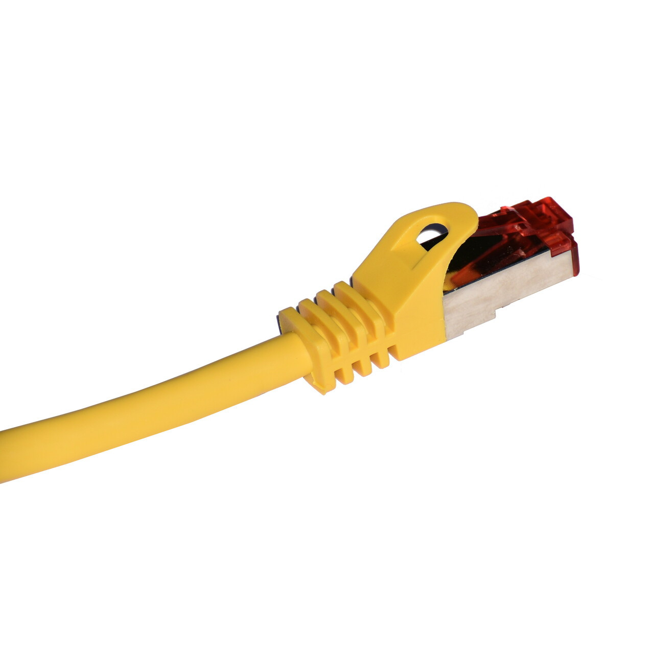 CAT6A Shielded Ethernet Cables - 5 Foot Yellow Cable