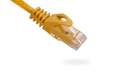 Cat6 Network Cables - Yellow 14 Ft