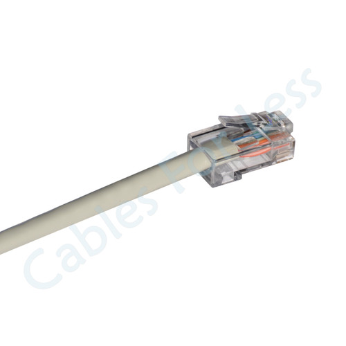 Cat5E 5 Foot Gray CAT5 Cables, Crimped Patch Cables