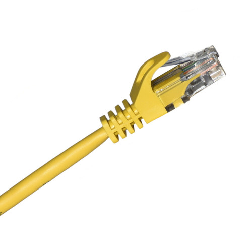 Cat6 Network Cables - Yellow 5 Ft