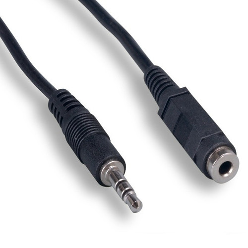 25 Foot 3.5mm Male to Female Audio Cable