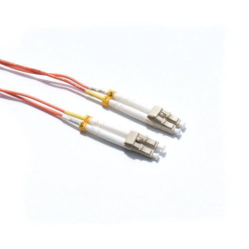 OM1 LC to LC Fiber Patch Cable 1 Meter