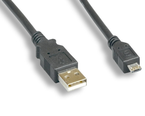 6 Foot USB 2.0 Cable, A Male To Micro B Male