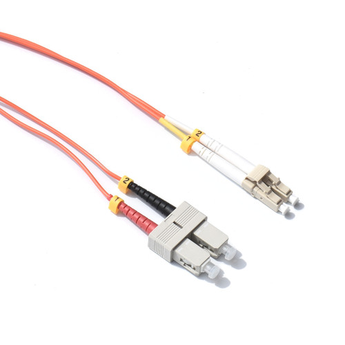 OM2 LC to SC Fiber Patch Cable 10 Meter