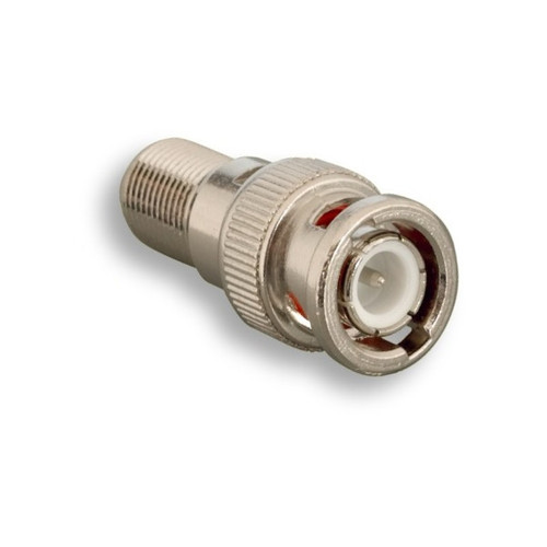 BNC male to F type female adapter