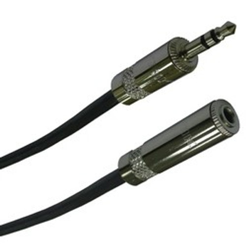 Custom 50 ft 3-5mm M-F Stereo audio cable