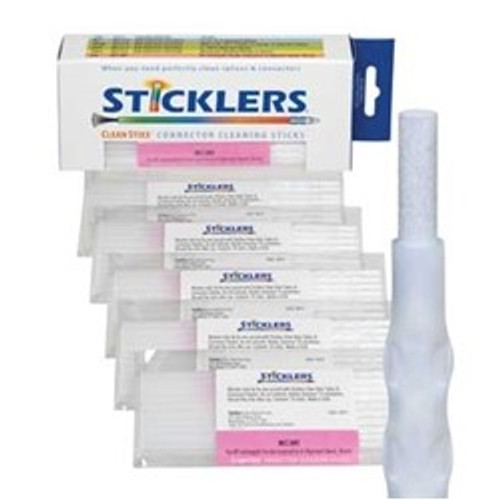 CLOSEOUT – Cleanstixx Packs- 50 sticks per box XMT (Pink) for Biconic & MPO/MPO