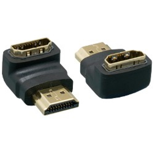 HDMI Male to Female Coupler / Adapter, 90 Degree