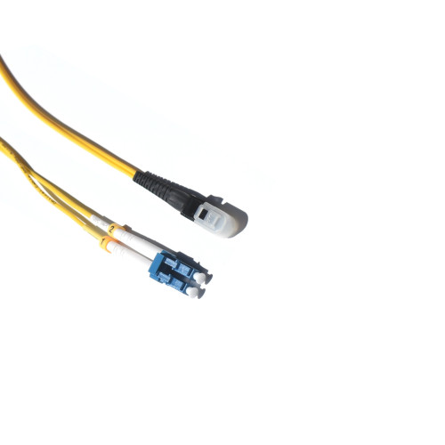 OS2 Fiber LC to MTRJ Fiber Patch Cable 3 Meter