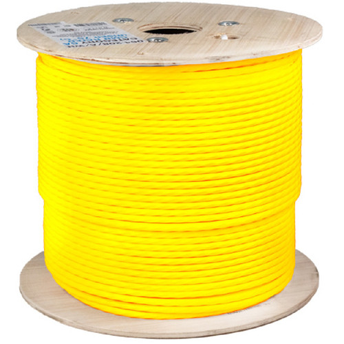 CAT6A Cable Bulk - Yellow Solid
