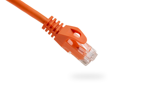 CAT6 Ethernet Patch cable - Orange 6 Inch