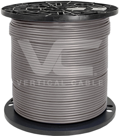 CAT6A Plenum Bulk Cable - Gray