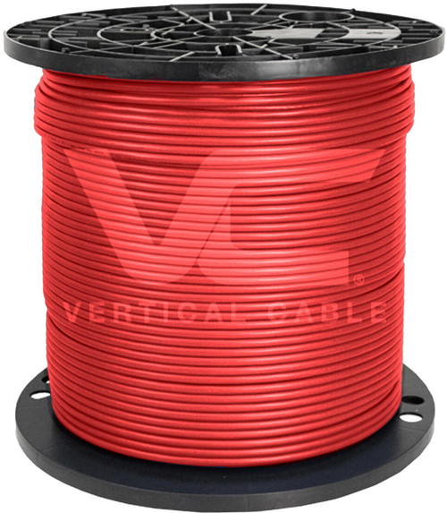 CAT6A Plenum Bulk Cable - Red