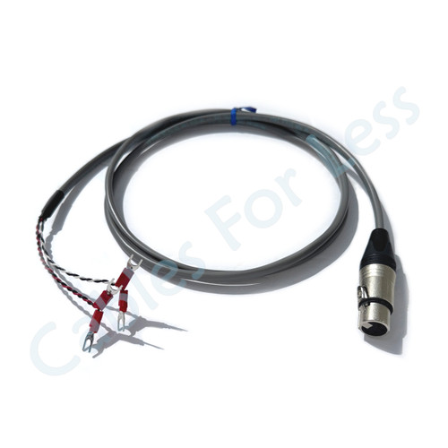 4 pin XLR to leads custom cable builder