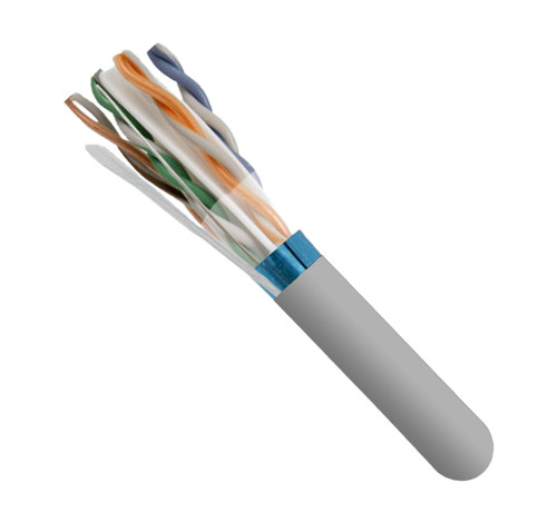 CAT6A Shielded Plenum Bulk Gray