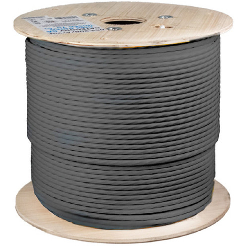 CAT6A Shielded Plenum Bulk Gray