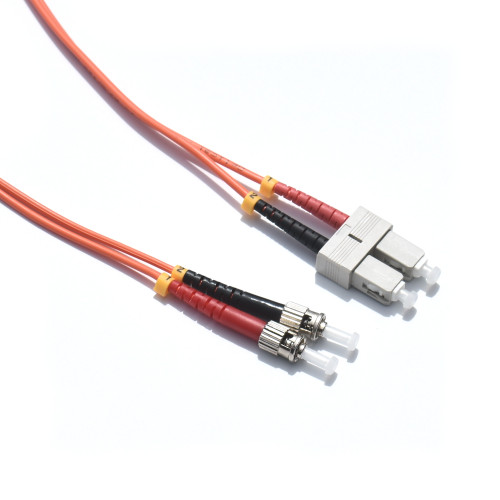 OM1 SC to ST Fiber Patch Cable 5 Meter