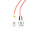 1 Meter OM1 SC to LC Multimode Fiber Patch Cable