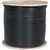 Shielded CAT6 Cable Bulk - Black STP Spool