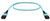 CLOSEOUT - MPO OM4 12 Fiber Trunk Type A 1M