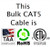 Cat5e Cable Bulk - Solid Orange