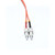 15 Meter OM1 ST to SC Multimode Duplex Fiber Optic Patch Cable