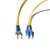 OS2 Fiber SC to ST Fiber Patch Cable 15 Meter