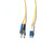 OS2 Fiber LC to ST Fiber Patch Cable 15 Meter