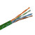 Green Crimped Cat 6 Network Cables | 1 Foot Ethernet Cord