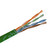 Green Crimped Cat 6 Network Cables | 25 Foot Ethernet Cord