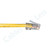 Yellow Crimped Cat6 Network Cables | 14 Foot