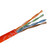 Red Crimped Ethernet Cables | 25 Foot Network Patch Cord