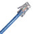 Cat 5 Cable - 7 Foot Blue, Crimped