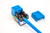 CAT5E Keystone Jack - Blue