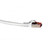 Short White Cat6A STP Network Cable