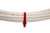 Plenum Nylon Cable Ties, 12", 50LBS, Red, 100 Pack