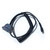 Custom barcode scanner cable, DB 25 to 10 pin RJ45