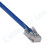 CAT5e Plenum - 10 Foot Plenum Rated Patch Cable, Blue