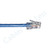 Blue CAT6 4-pair UTP Ethernet cable with RJ45 connectors