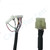 Custom coiled robotic cable - 15 conductor