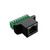 Female RJ45 to terminal block modular adapter