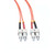 5 Meter OM1 LC to SC Multimode Fiber Cable