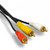 Value 6 Foot Audio/Video RCA Cable