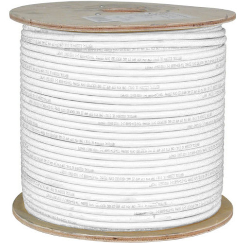 Shielded CAT6 Cable Bulk White CAT6 STP Cable Bulk Spool