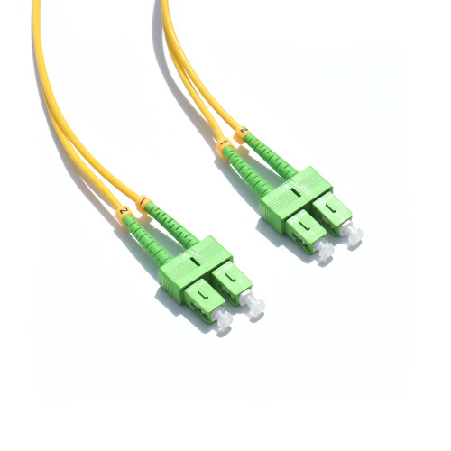 30 Meter Fiber, Singlemode Duplex, SC-APC / SC-APC